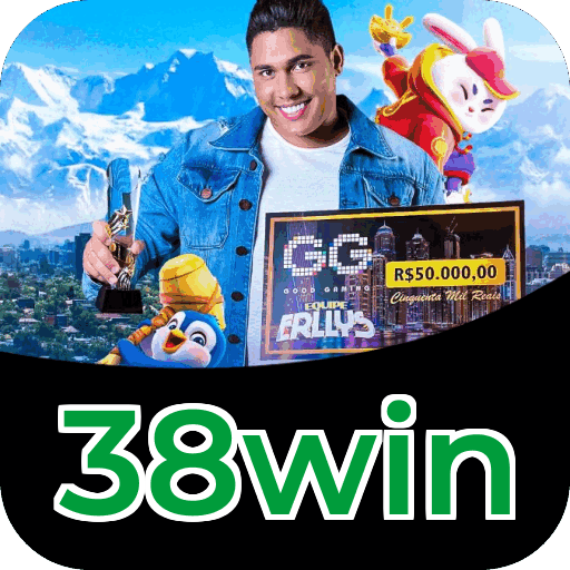 Plataforma 38win mostrando interface moderna, jogos certificados e recursos de segurança licenciados